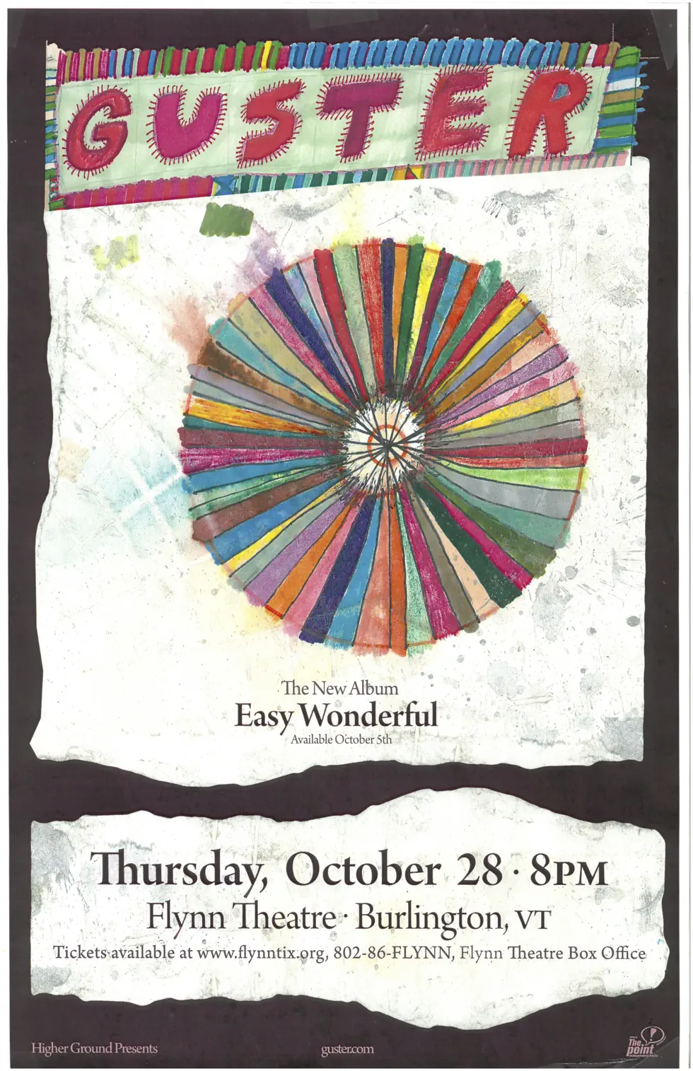 Guster concert poster