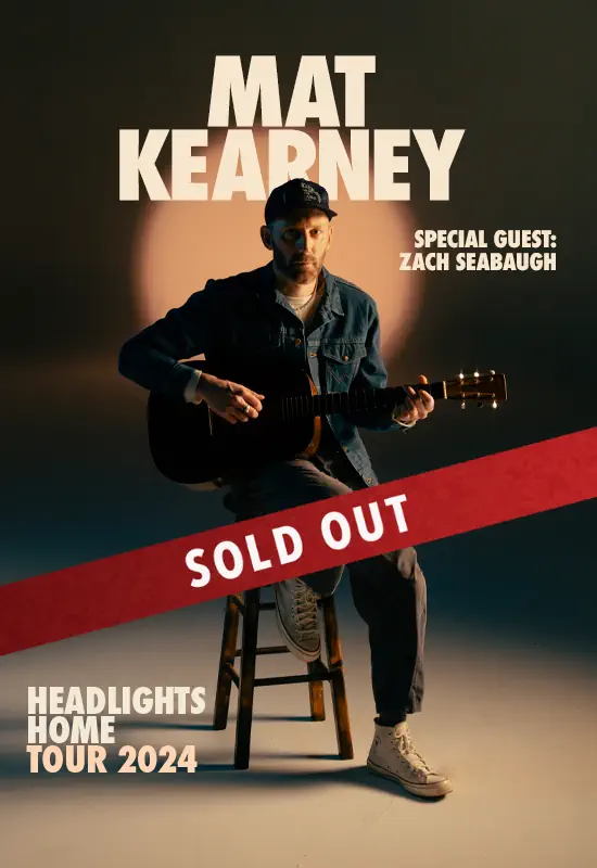 Mat Kearney concert poster