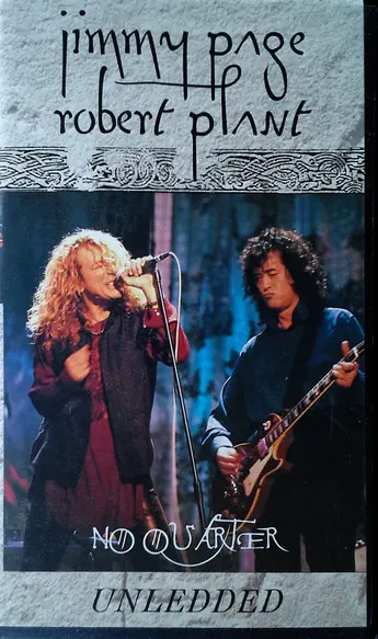 Jimmy Page & Robert Plant: No Quarter/Unledded concert poster