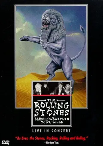 The Rolling Stones concert poster
