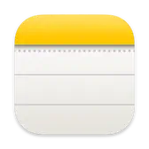 Notes app icon