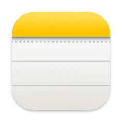 Notes app icon