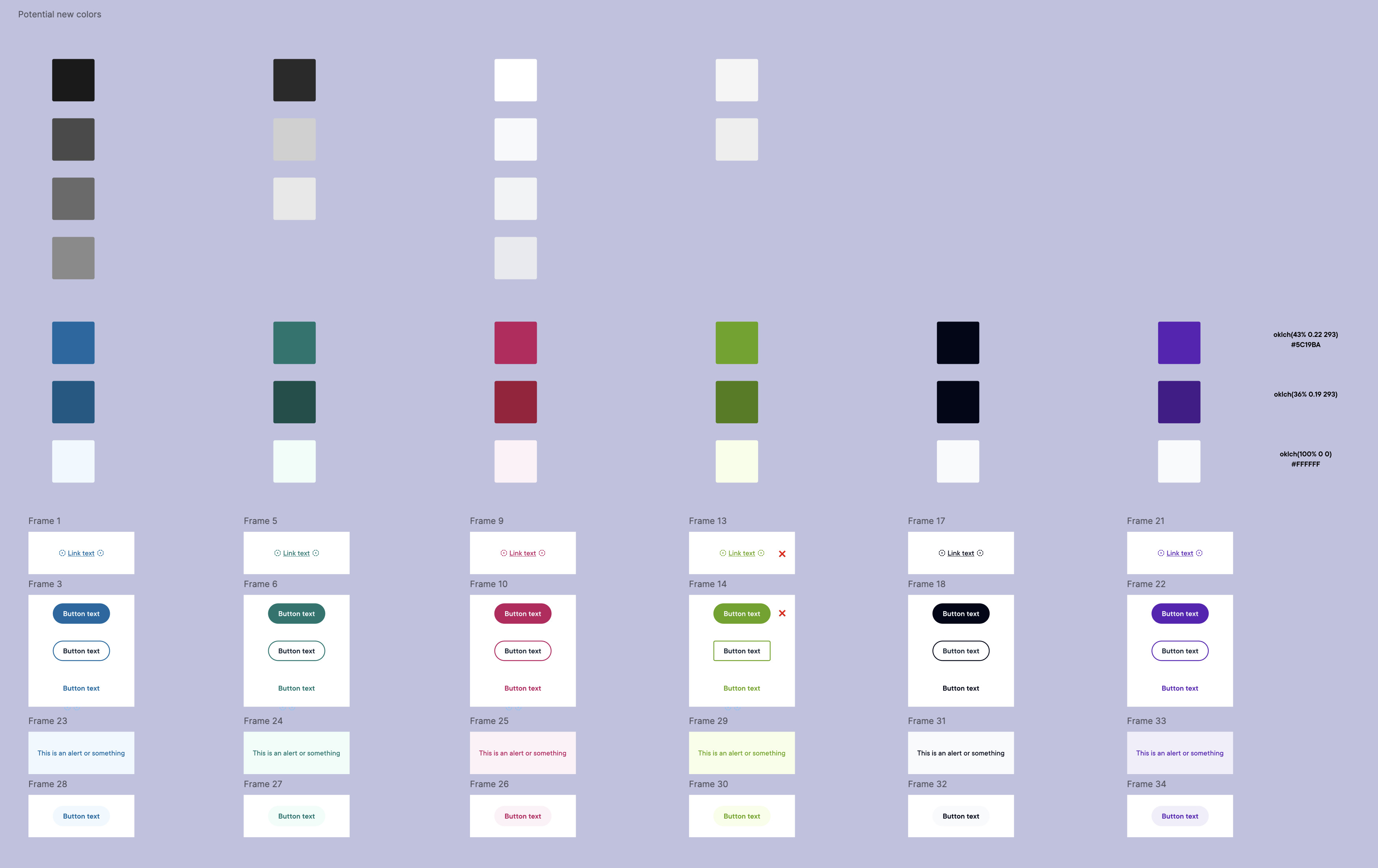 Pluralsight rebrand primary color explorations in Pando