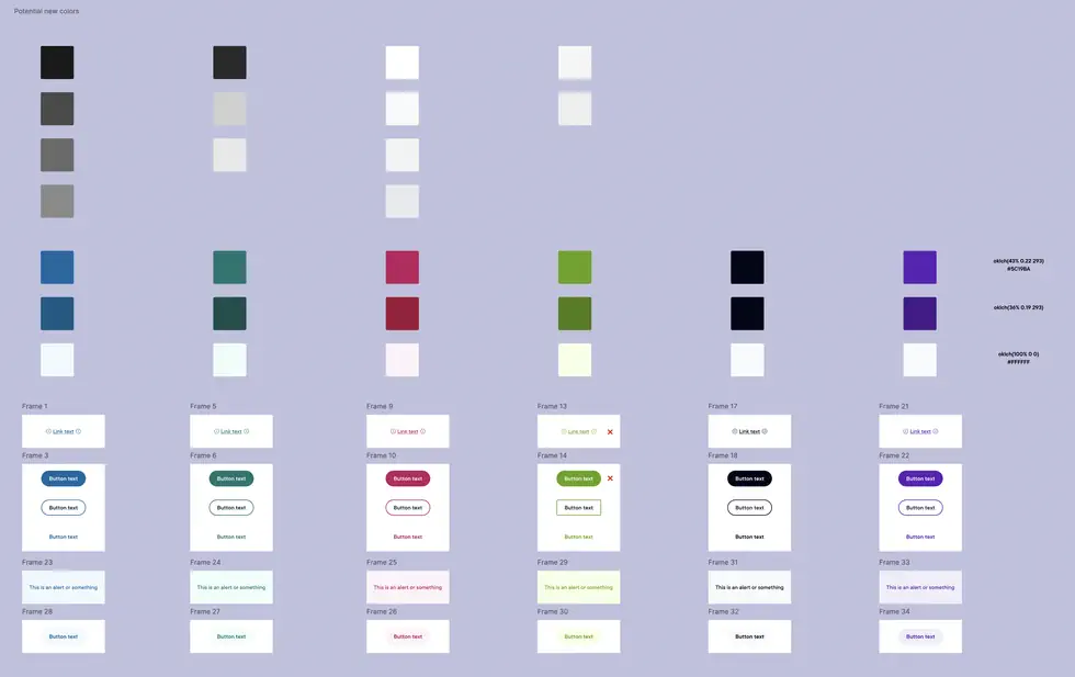 Pluralsight rebrand primary color explorations in Pando